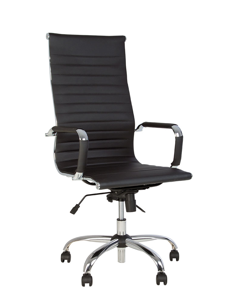 Крісло офісне NOWY STYL SLIM HB ANYFIX CHR68 P ECO-30 екошкіра, підлокітники